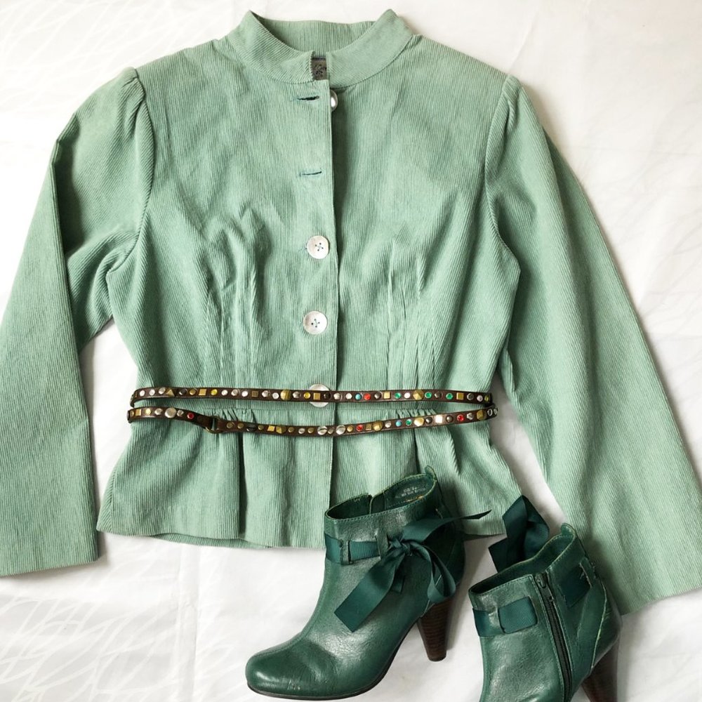 April Cornell corduroy jacket